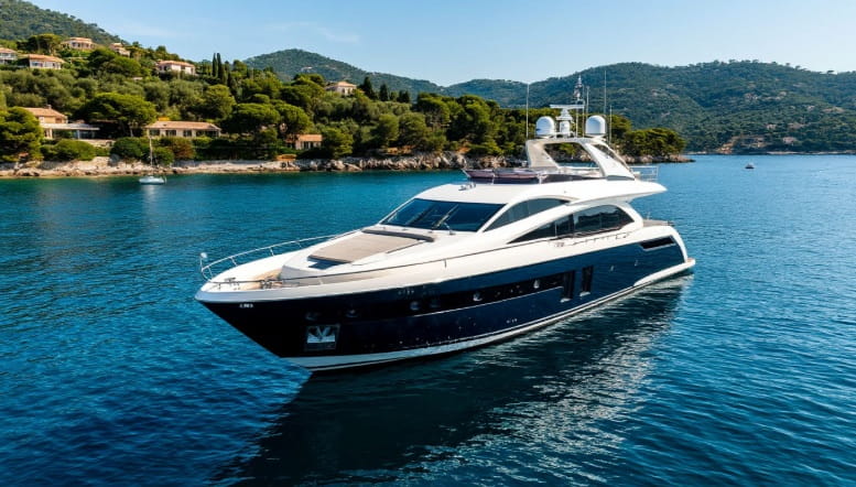Yachts, boats, motorboats